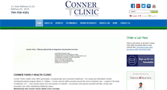 Desktop Screenshot of connerclinic.com